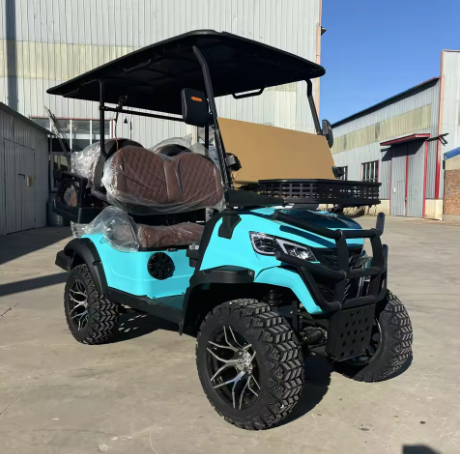 Mobil Golf Listrik Mini UTV Terlaris di China, Mobil Off-Road yang Dapat Digunakan di Jalan Raya, Kendaraan Listrik 4 Kursi, Cocok untuk Lapangan Golf