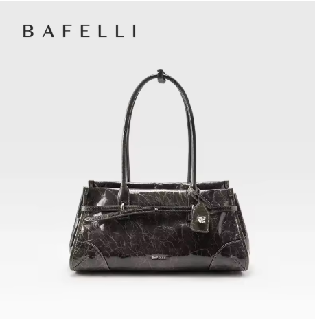 Tas Tangan Saffiano Kulit 2025 – Tas Selempang Vintage dengan Tali Bahu yang Dapat Dilepas, Tas Bahu Berkapasitas Besar, Cocok untuk Kantor dan Acara Santai.