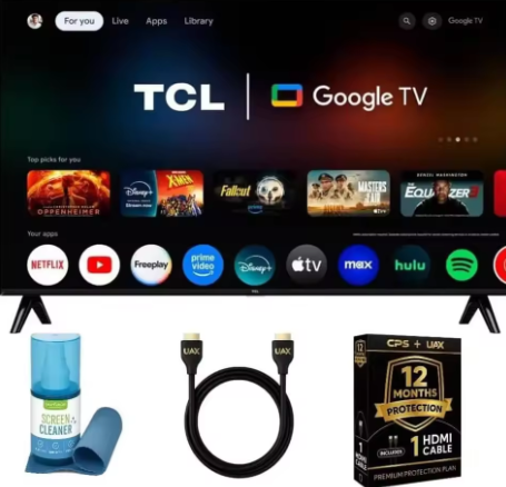 32Q3KKIT1 32 Inci Seri Q3K 1080P HD QLED Smart TV Set, Mendukung HDR10, Audio Bluetooth, dan Desain Tanpa Bingkai