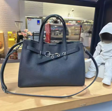 Tas Komuter Wanita Mewah dan Berkualitas Tinggi, Tas Bahu dan Selempang Kulit Asli, Model Baru 2025, Tas Ember Wanita, Tas Tangan Besar Wanita.