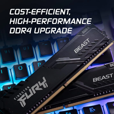 Kingston FURY Beast DDR4 Memory Module 8GB 16GB 32GB 3200MHz 3600MHz XMP2.0 Desktop AMD Intel CPU Motherboard RAM 288PIN